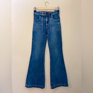 American eagle boot cut jeans.
